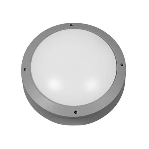Bunkalite LED, IP65, circular, dark grey