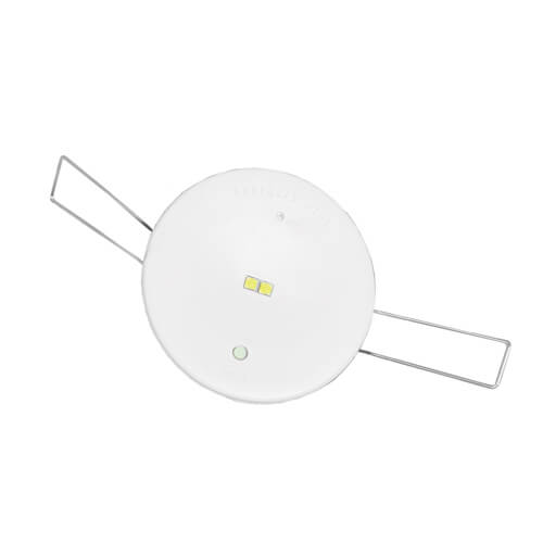 L10 Lifelight PRO, Maintained, Recessed, 60mm Round head, White, Clevertest Plus