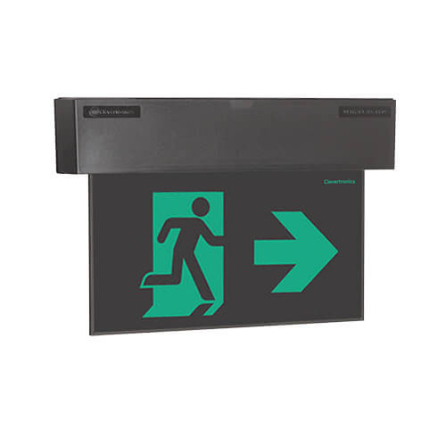L10 Ultrablade Pro Exit, Theatre, Surface blade Exit, Double sided, Pictogram, Clevertest Plus